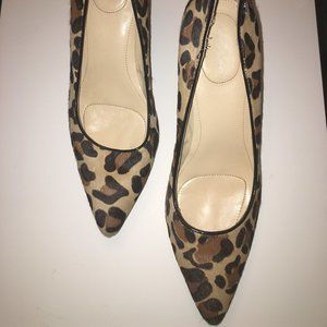 LEOPARD CALVIN KLEIN SMALL HEEL SHOES
